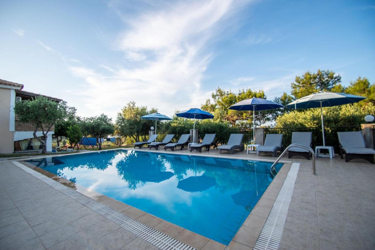 Aeolos Zante Villas With Heated Pool Vasilikos  Bagian luar foto