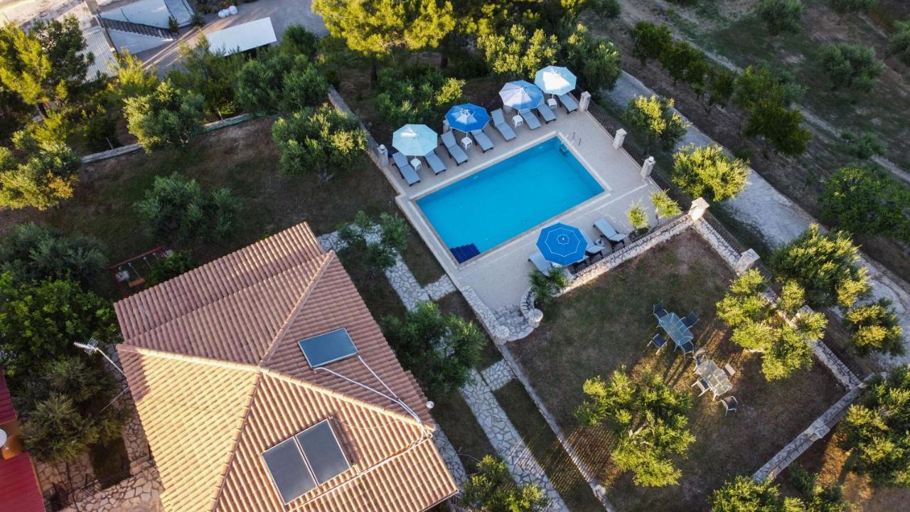 Aeolos Zante Villas With Heated Pool Vasilikos  Bagian luar foto