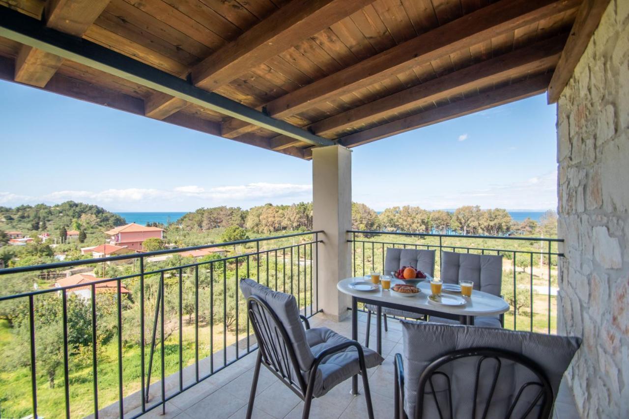 Aeolos Zante Villas With Heated Pool Vasilikos  Ruang foto