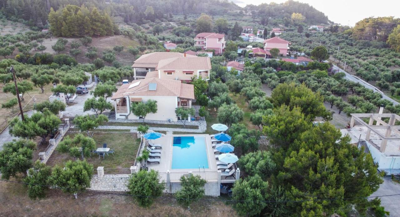 Aeolos Zante Villas With Heated Pool Vasilikos  Bagian luar foto