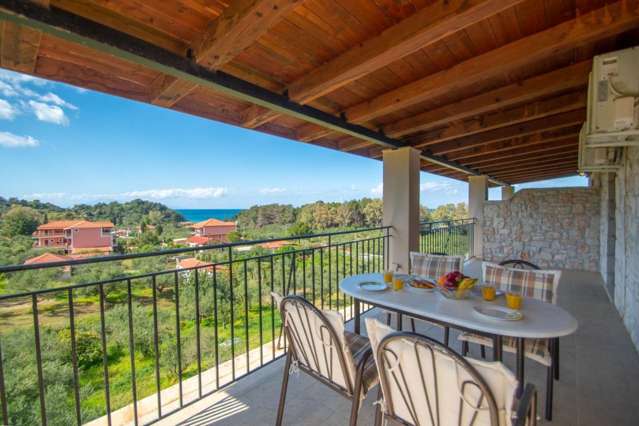 Aeolos Zante Villas With Heated Pool Vasilikos  Ruang foto